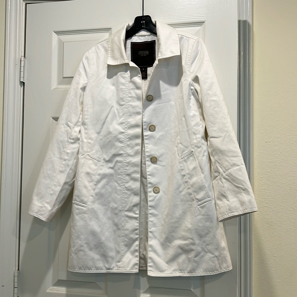 Coach brand -  size S -  light cream  ( look like White )